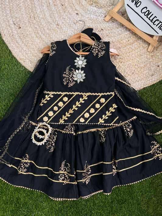 Black Mirror Gharara - Zaree Kids