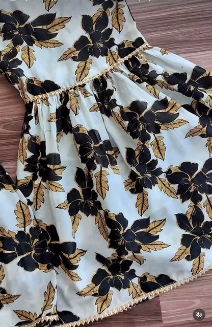 Black & Gold Gharara Suit